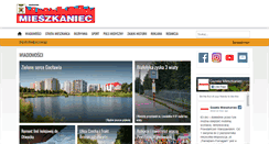 Desktop Screenshot of mieszkaniec.pl